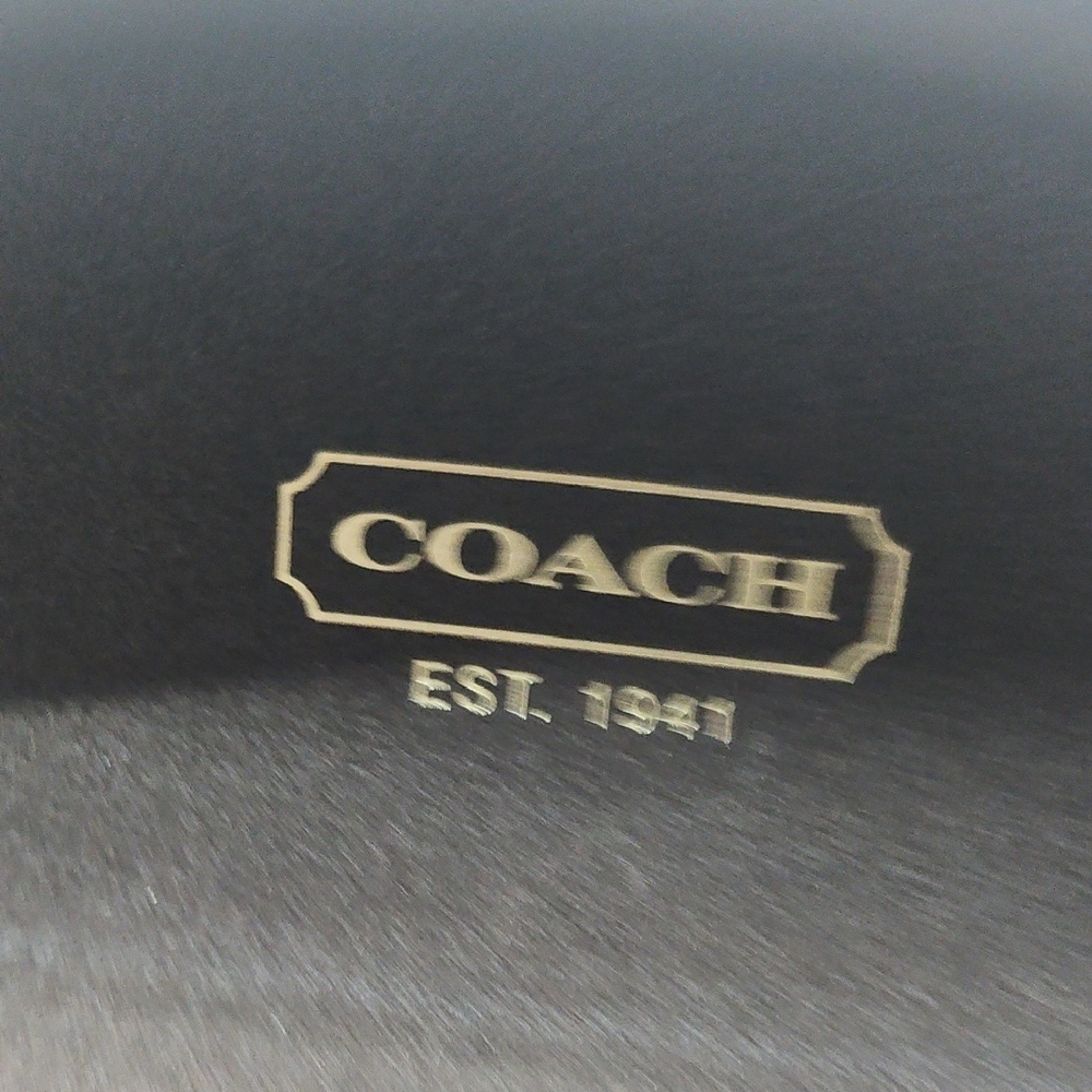 Coach Brown Patterned Sunglass Storage Case - Picture 4 of 7